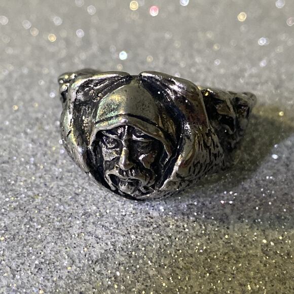Unbranded Jewelry - Mens Stainless Steel Viking Wolf Head Ring For Men Size 14